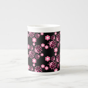 Ladybird And ladybug  Bone China Mug