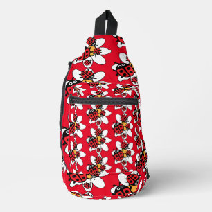 ladybird And Ladybug Family Sling Bag