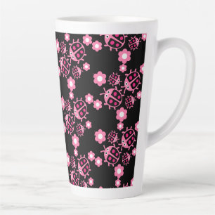 Ladybird And ladybug  Latte Mug