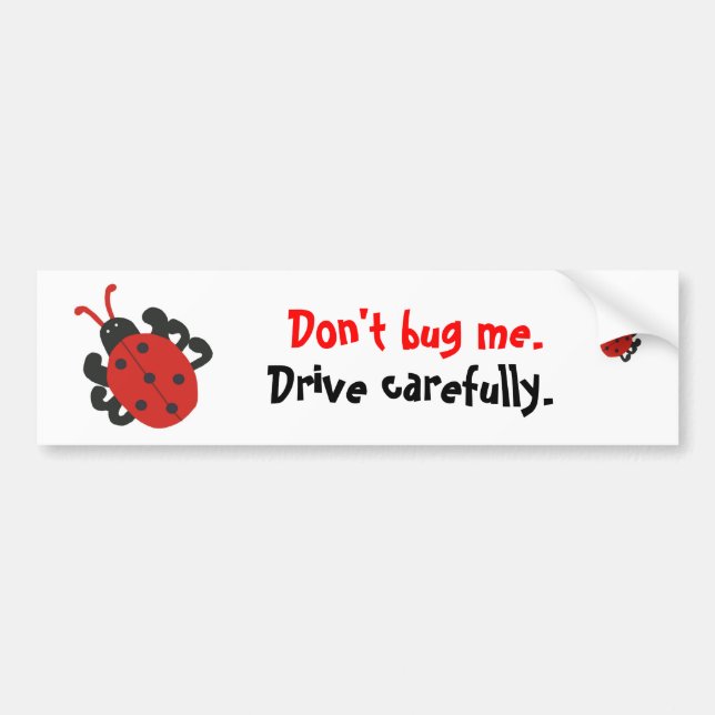 Ladybird Bumper Sticker (Front)