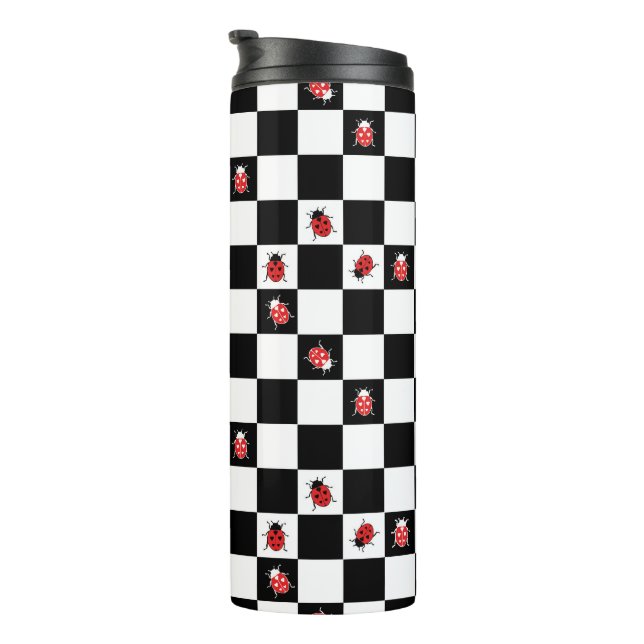 Ladybird chess thermal tumbler (Rotated Right)