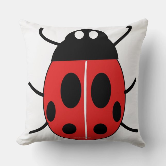 Ladybird Cushion (Front)