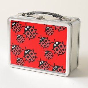 ladybird Family Metal Lunch Box