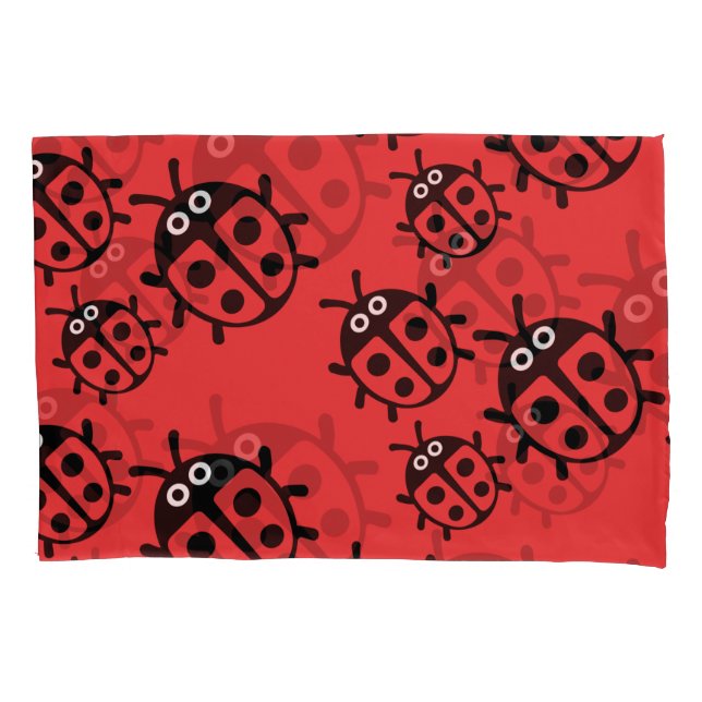 ladybird Family Pillowcase (Front)