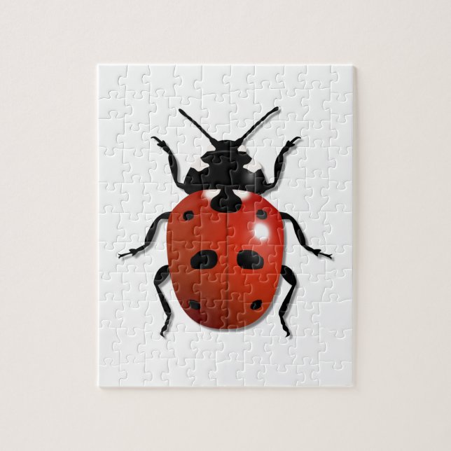 Ladybird Jigsaw Puzzle (Vertical)