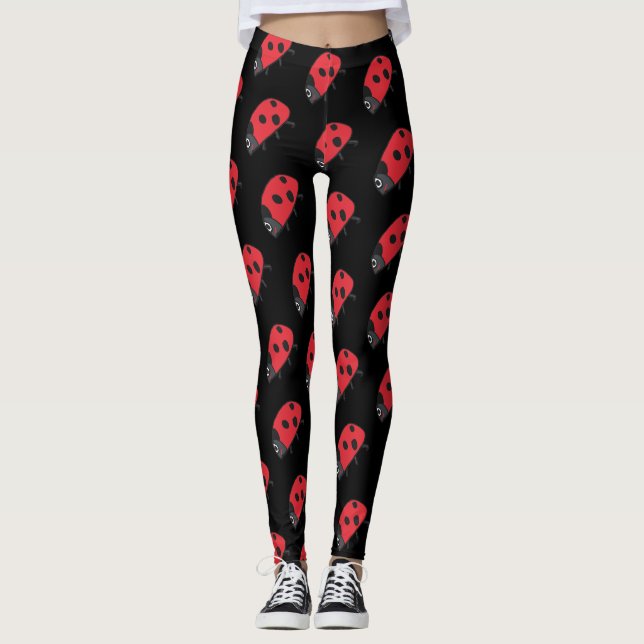 Ladybird Ladybug Leggings (Front)