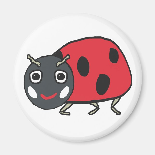Ladybird Ladybug Magnet (Front)