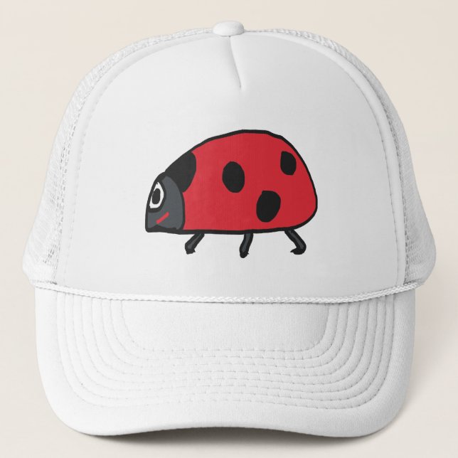 Ladybird Ladybug Trucker Hat (Front)