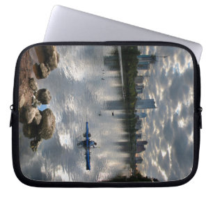 Ladybird Lake Kayak - Skyline - Austin Texas Laptop Sleeve