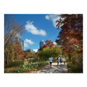 Ladybird Lake Running Trail - Austin, Texas Photo Print