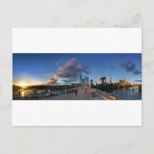 Ladybird lake Sunset in Austin, Texas Postcard