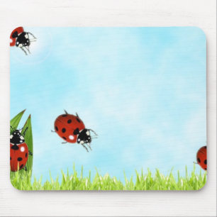 Ladybird mouse pad