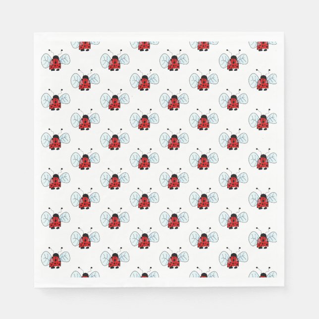 Ladybird Napkin (Front)