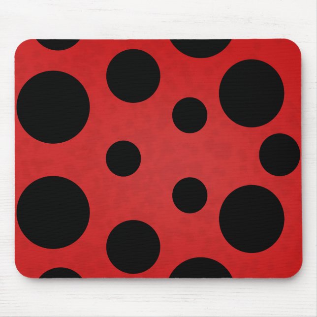 Ladybird spot mouse mat (Front)