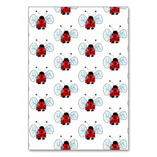 Ladybird Table Number