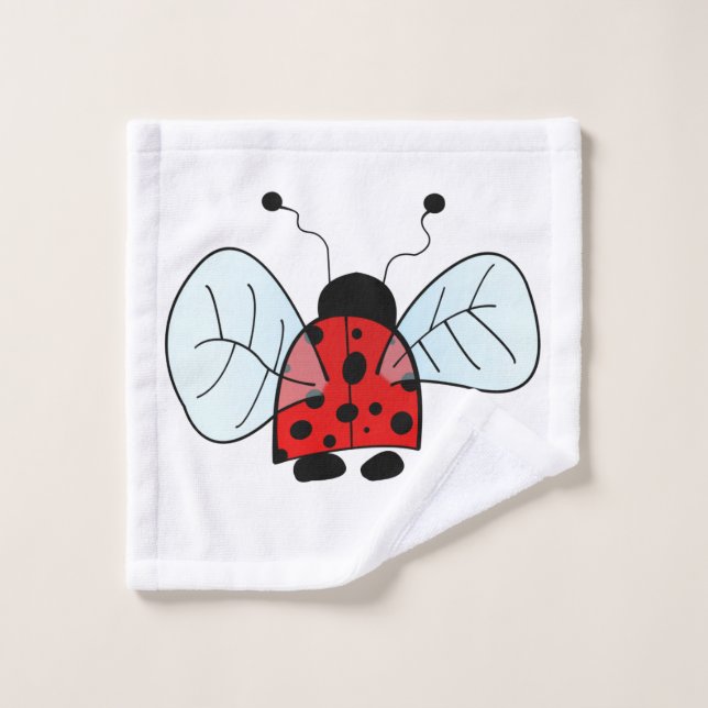 Ladybird Wash Cloth (Wash Cloth)