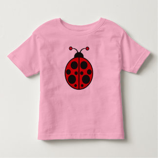 LadyBug 3 Toddler T-Shirt