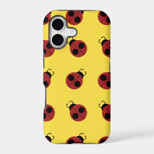 Ladybug 60s retro cool red yellow