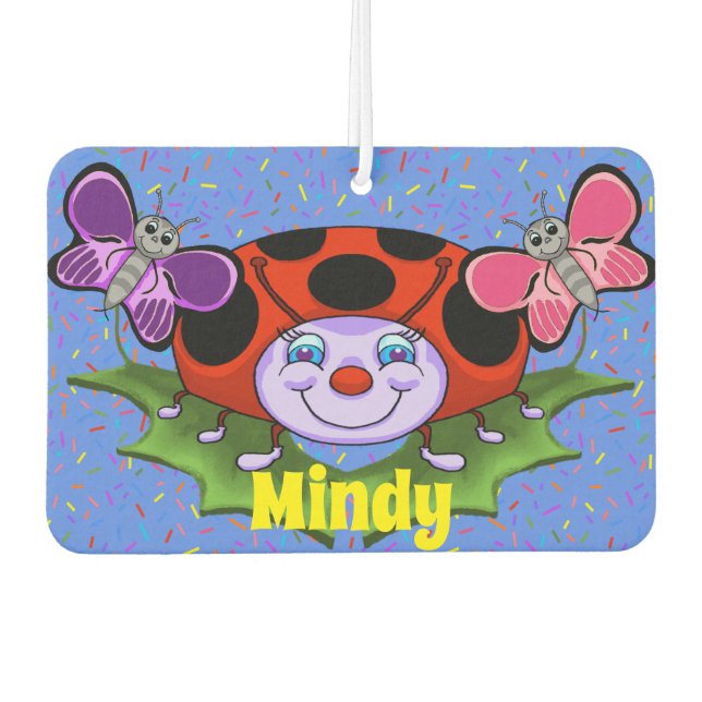 Ladybug Air Freshener (Front)