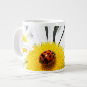 Ladybug and Daisy Jumbo Mug