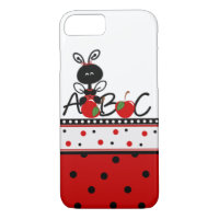 Ladybug and Polka Dots Teacher's iPhone 7 case