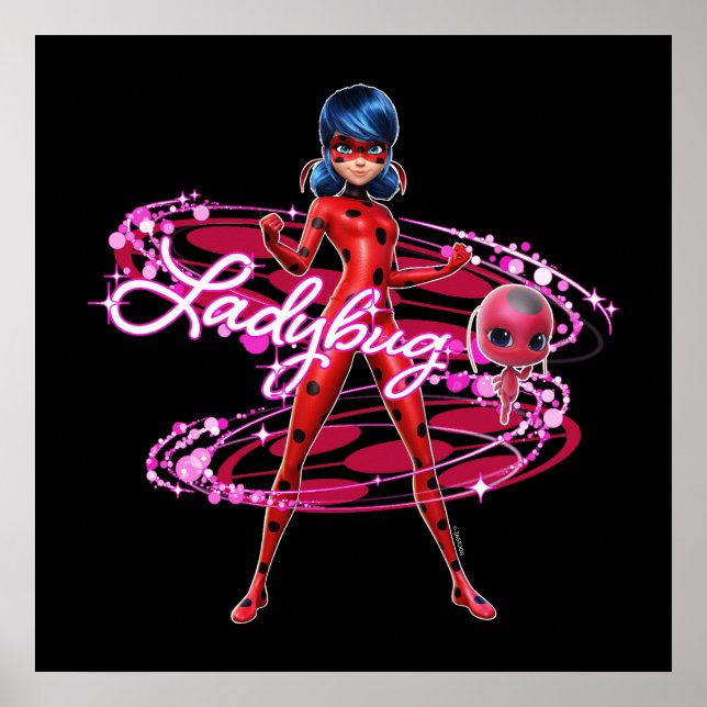 Ladybug and Tikki Graphic Poster (Front)