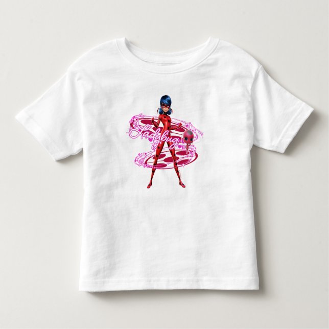 Ladybug and Tikki Graphic Toddler T-Shirt (Front)