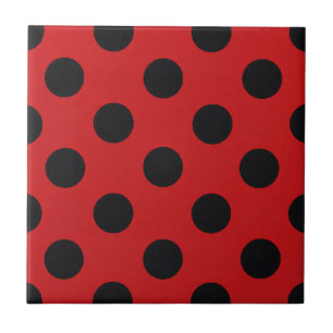 Ladybug Animal Pattern Ceramic Tile