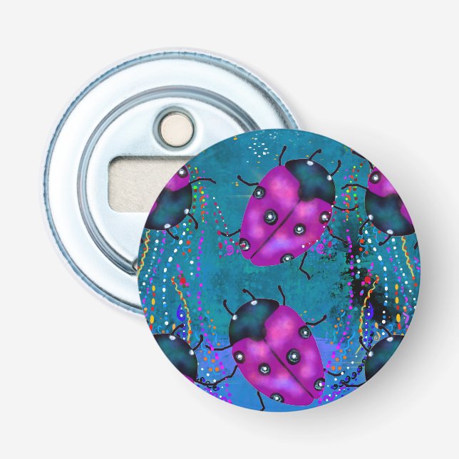 LADYBUG ART BOTTLE OPENER (Front)