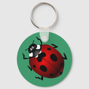 Ladybug Art Keychain Bug Keepsake Ladybug Gifts