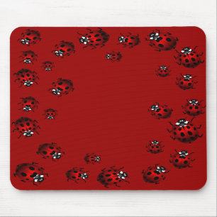 Ladybug Art Mousepad Bug Keepsake Ladybug Gifts