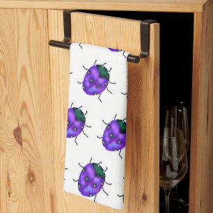 LADYBUG ART TEA TOWEL