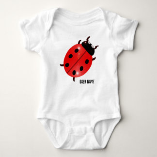 ladybug baby bodysuit