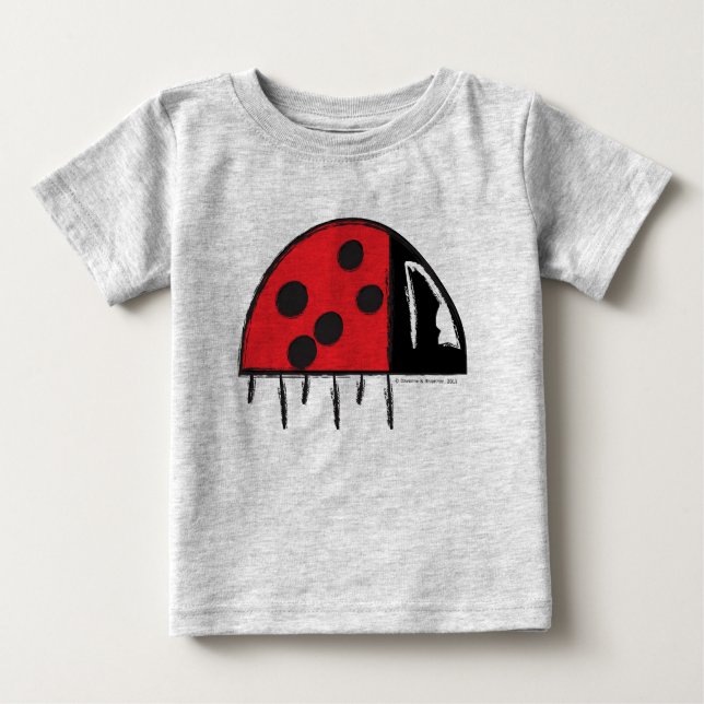 Ladybug Baby T-Shirt (Front)