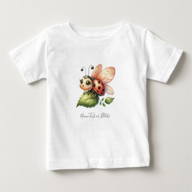 Ladybug Baby T-Shirt (Front)