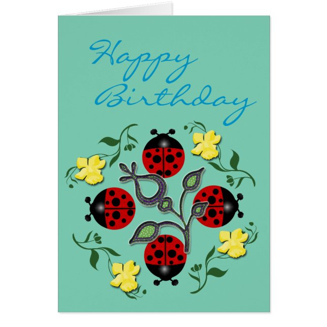 Ladybug Birthday (Front)