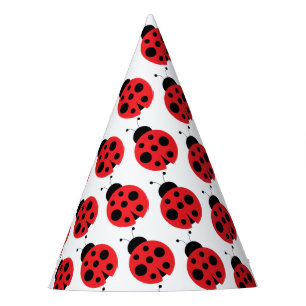 Ladybug Birthday Party Hats