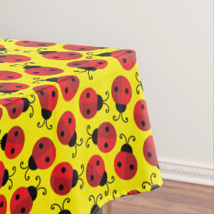 Ladybug Birthday Party Tablecloth