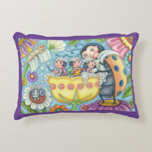 Ladybug Bubblebath LADYBUG FAMILY ACCENT PILLOW