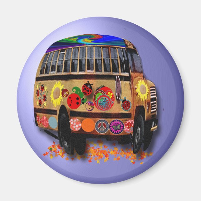 Ladybug Bus Magnet (Front)