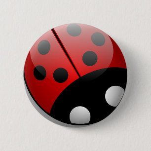 Ladybug Button