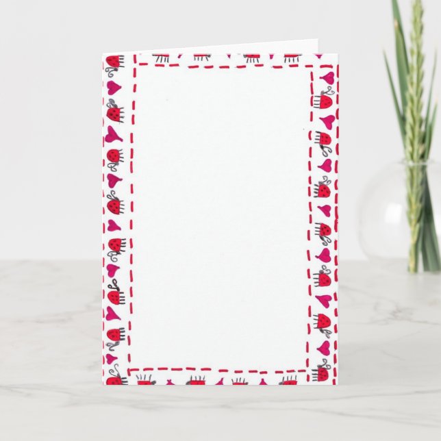 ladybug card (Front)