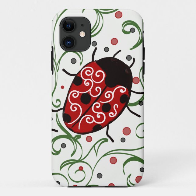 Ladybug Case-Mate iPhone Case (Back)