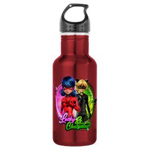 Ladybug & Cat Noir   Lucky & Charming 532 Ml Water Bottle