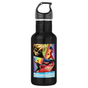 Ladybug & Cat Noir   Miraculous Power! 532 Ml Water Bottle