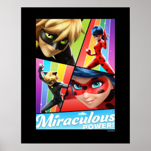 Ladybug & Cat Noir Miraculous Power! Poster