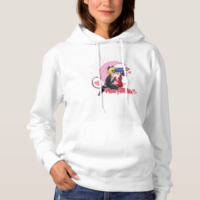Ladybug & Cat Noir | Mon Amour Hoodie (Front)