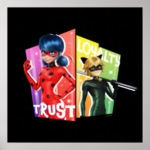 Ladybug & Cat Noir   Trust & Loyalty Poster