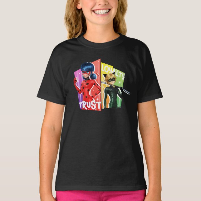 Ladybug & Cat Noir | Trust & Loyalty T-Shirt (Front)