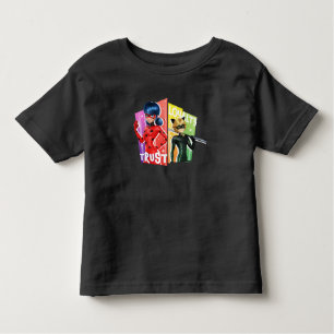 Ladybug & Cat Noir   Trust & Loyalty Toddler T-Shirt